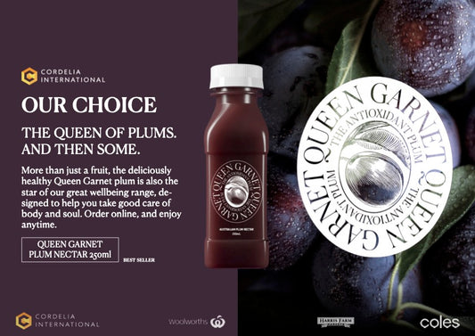 Queen Garnet Plum Nectar - Meet The Queens of Antioxidants