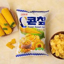 [Crown] Corn Chip Super Sweet Corn 70g_16EA/CTN
