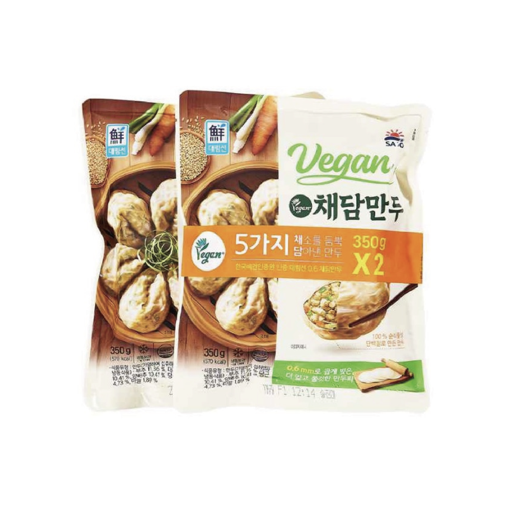 [Daerim] Vegan Dumpling 350g*2 - 10EA/CTN