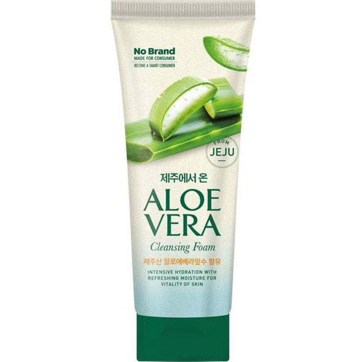 [No Brand] Jeju Aloevera Cleansing Foam 200ml