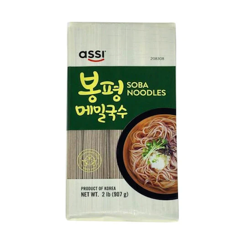 [Assi] Soba Noodles (Bongpyeong Buckwheat) 907g - 12EA/CTN