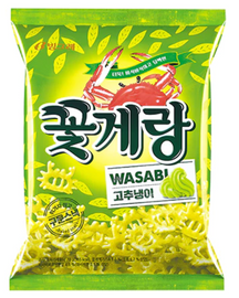 [Bingrae] Crab Snack Wasabi Flavor 70g - 16EA/CTN