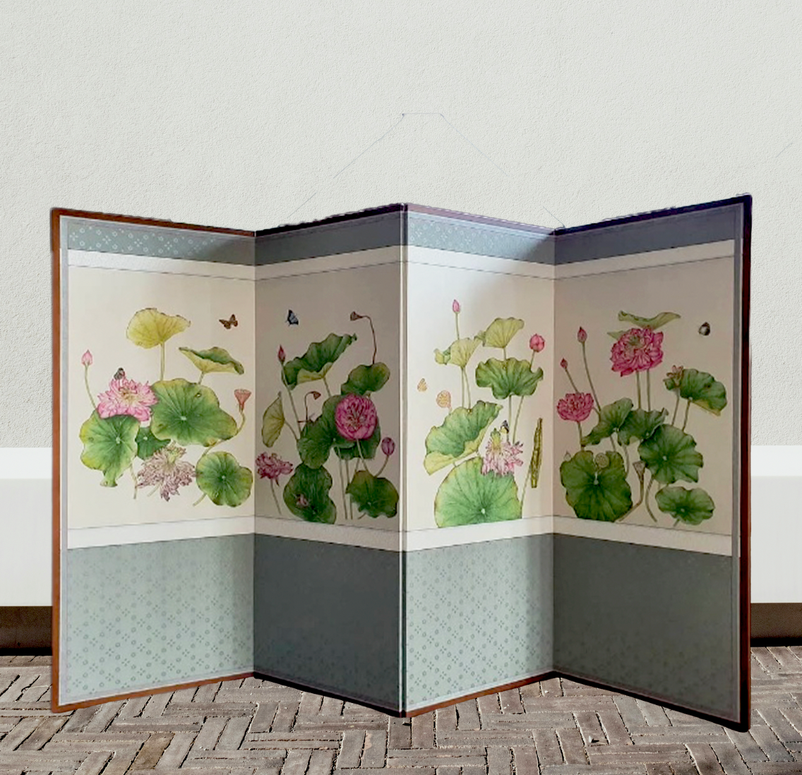 Australia Botanical Artist Original Artwork folding Frame (4pcs)