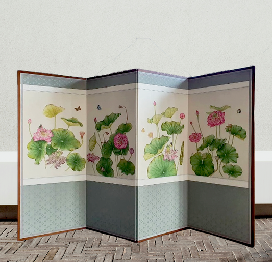 Australia Botanical Artist Original Artwork folding Frame (4pcs)