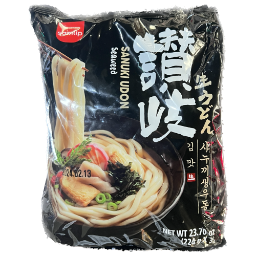 [Samlip] Sanuki Udon (Seaweed) 224g x 3pack - 10EA/CTN