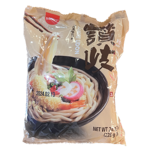 [Samlip] Sanuki Udon (Tempura) 228g x 3pack - 10EA/CTN