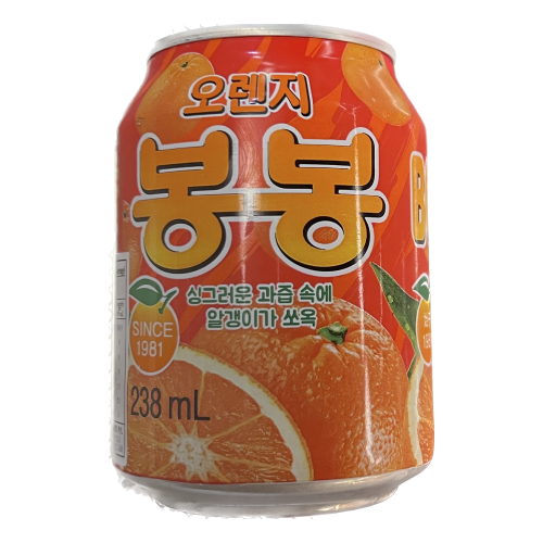 [Haitai] Orange Bonbon 238ml x 12 Can - 6EA/CTN