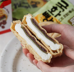 [Lotte] Frozen Red Bean Cake with Mochi 150ml x 5pcs - 6EA/CTN