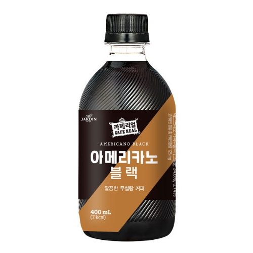 [JARDIN] Cafe Real Americano Black 400ml - 20EA/CTN