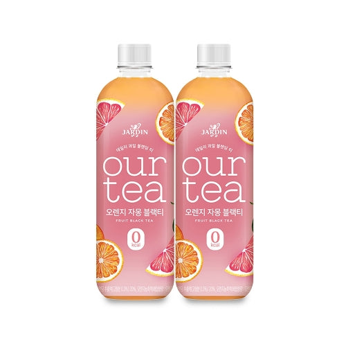 [JARDIN] Our Tea ZERO Orange Grapefruit Black Tea 500ml - 24EA/CTN