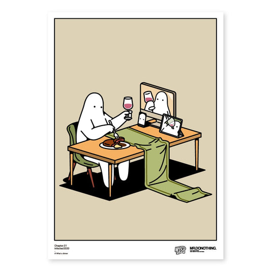 [Mr.donothing] A4 Poster-What a dinner
