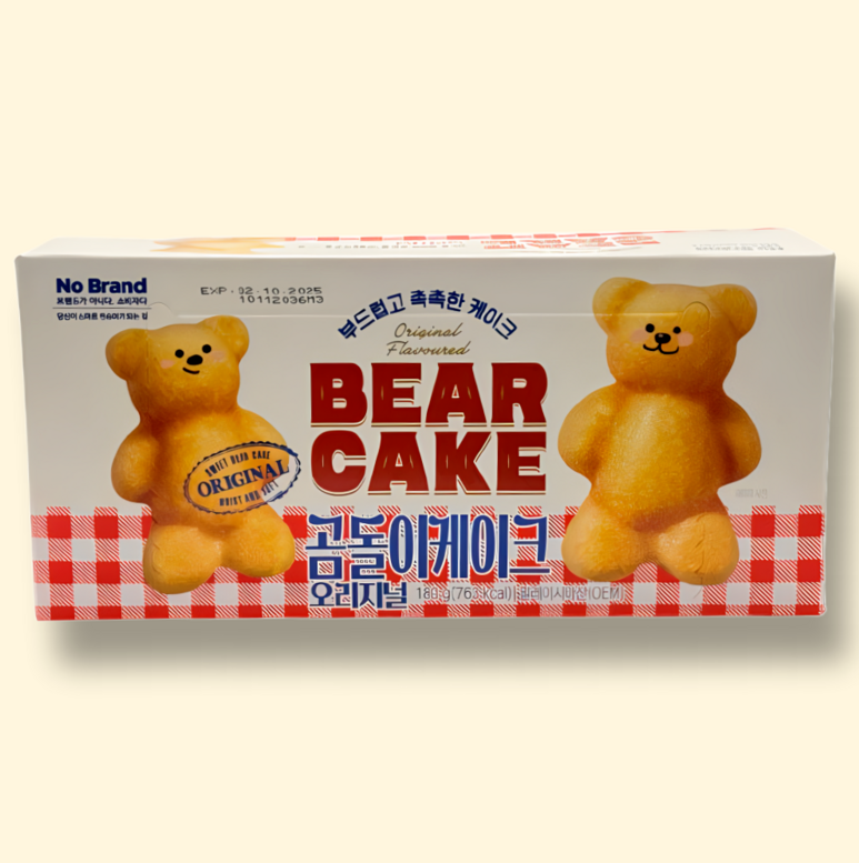 [No Brand] Bear Cake Original 180g