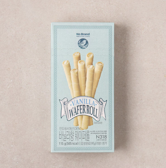 [No Brand] Vanila wafer roll 1 EA