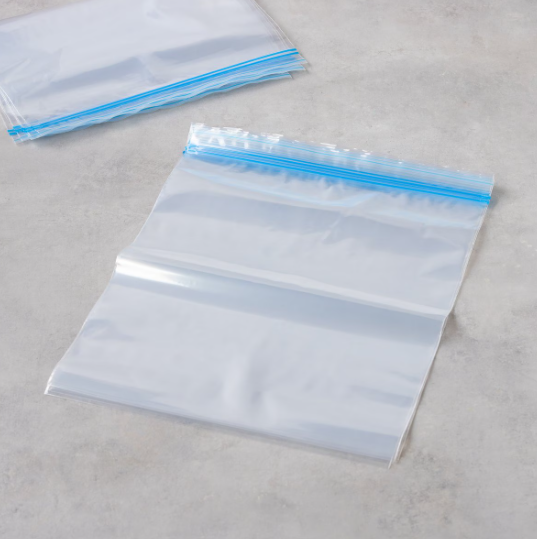 [No Brand] Double zipper bag (XL)30*35cm*38pcs