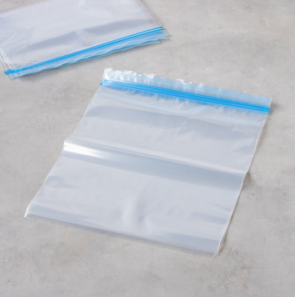 [No Brand] Double zipper bag (XL)30*35cm*38pcs