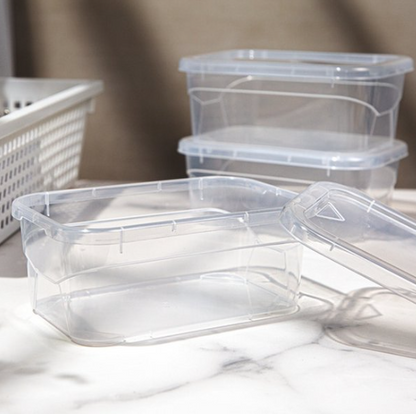 [No Brand] Clear Mini Box 3pcs