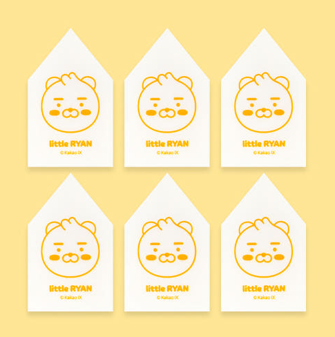 [Kakao Friends] Make Up Sponges Little Ryan x6