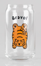 [Muzik Tiger] Beer Can Glass Red 470ml