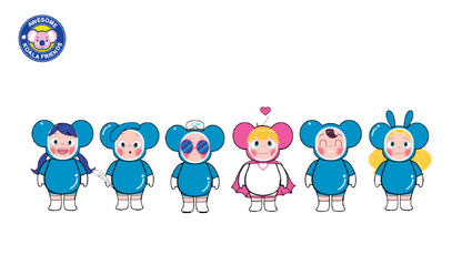 [Awesome Koala Friend] designed T shirts (white, Medium)