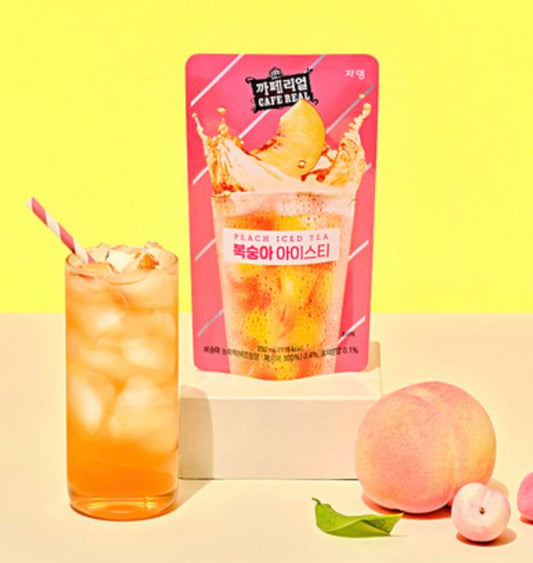 [Jardin] Cafe Real Iced Peach 230ml x10pack