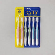[No Brand] Daily Toothbrush 6pcs