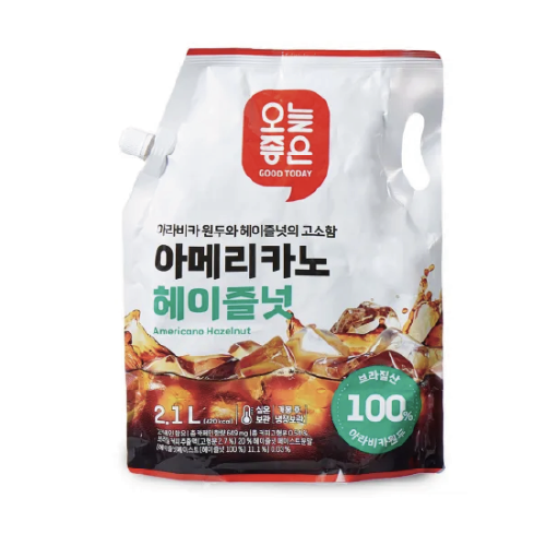 [Good Today] Americano Hazelnut 2.1L