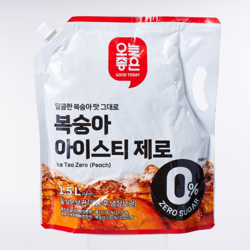 [Good Today] Peach Iced Tea Zero 1.5L*6