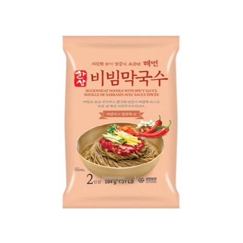 [Hansang] Buckwheat Noodle with Spicy Sauce 594g - 10EA/CTN