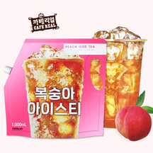 [JARDIN] Peach Ice Tea 1L - 8EA/CTN