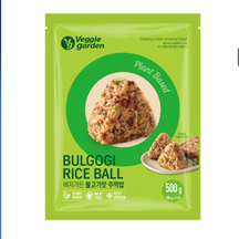 [Veggie Garden] Bulgogi Flavoured Rice Ball 500g - 10EA/CTN