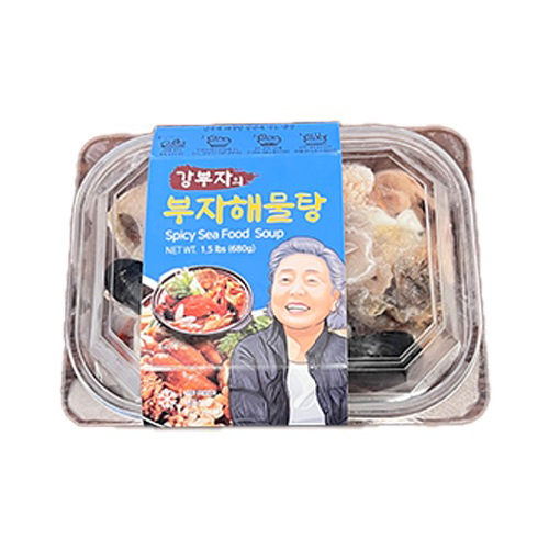 [KangBuJa] Spicy Sea Food Soup 680g - 16EA/CTN