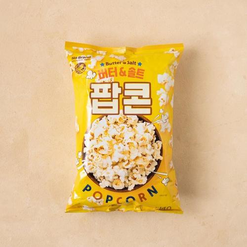 [No Brand] Butter & Salt Popcorn 100g - 8EA/CTN