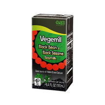 [Dr.Chung's Food] Vegemil Black Bean Almond & Walnut Soymilk Pack 190ml_16*6EA/CTN