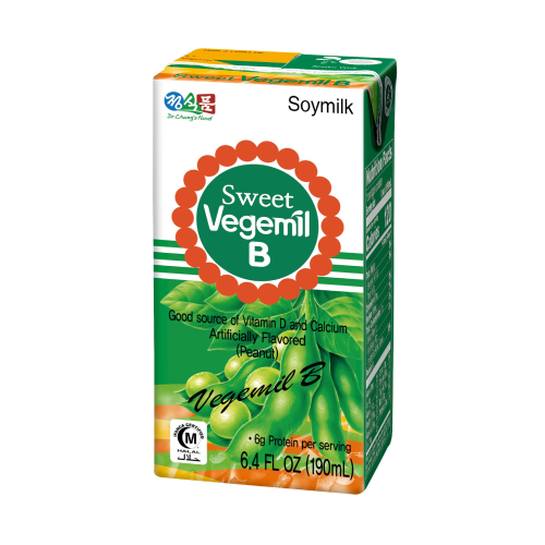 [Dr.Chung's Food] Vegemil Sweet B Soymilk Pack 190ml_16*6EA/CTN