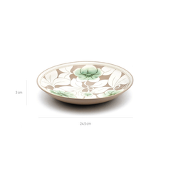 [KwangJuYo] Classic Line MokBuYong-Mun Round Plate 25