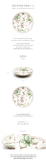 [KwangJuYo] Classic Line MokBuYong-Mun Round Plate 17