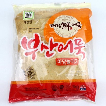 [Daerim] Fried Fishcake (마당놀이) 1kg - 10EA/CTN