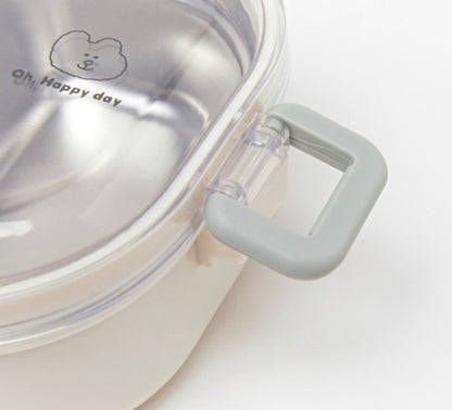[Artbox] Stainless Lunch Box - White 720ml
