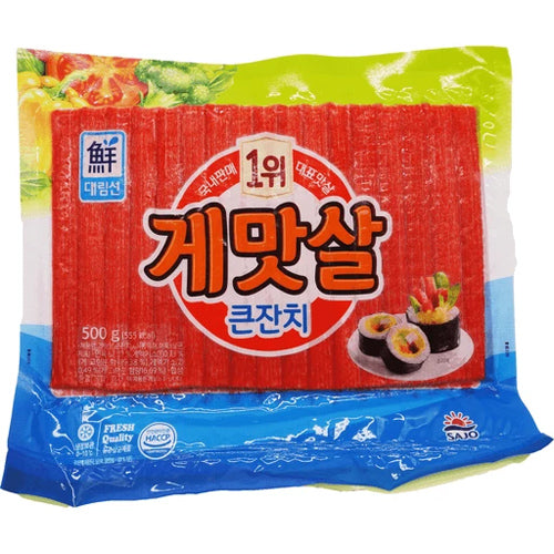 [Daerim] Imitation Crab Meat 500g - 10EA/CTN