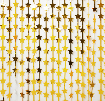 [Artbox] Party Curtain Gold Stars