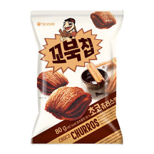 [Orion] Turtle Chips Choco Churros 80g - 12EA/CTN