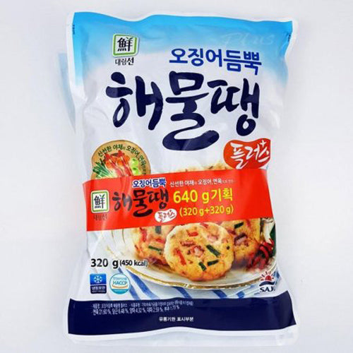 [Daerim] Seafood Patty Squid 640g - 15EA/CTN