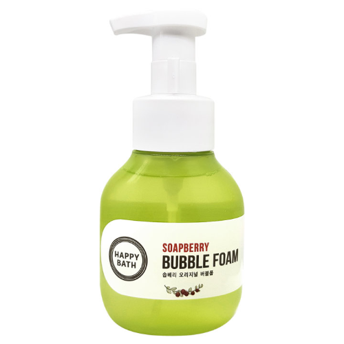 [Happy Bath] Soapberry Moisture Bubble Foam 300ml - 6EA/CTN