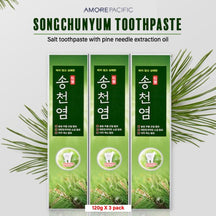 [Median] SongChunYum Toothpaste 120g x 3pack - 10EA/CTN