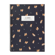 [Artbox] Spring Note (Navy Shiba)