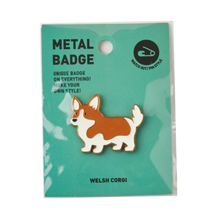 [Artbox] Metal Badge - Welsh Corgi