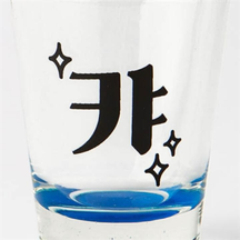 [Artbox] Soju Glass - Blue So Cool
