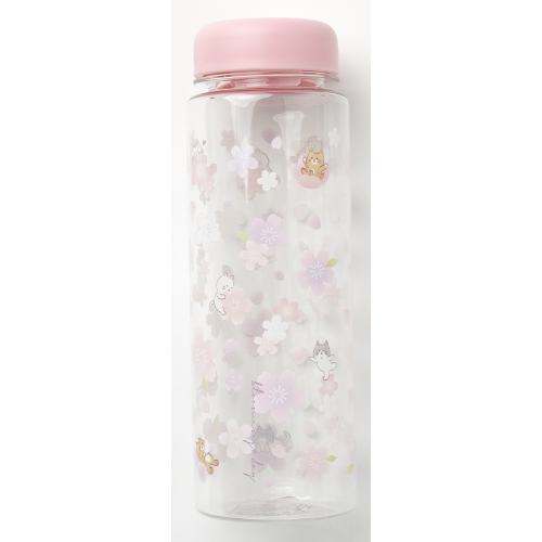[Artbox] Cherry Blossom Bottle 500ml - Cat