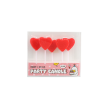 [Artbox] Party Candle - Heart 5pcs