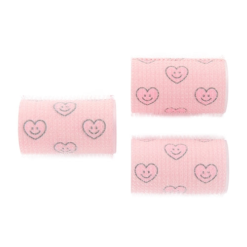 [Artbox] Hair Roll Large 3pcs (Pink Heart)